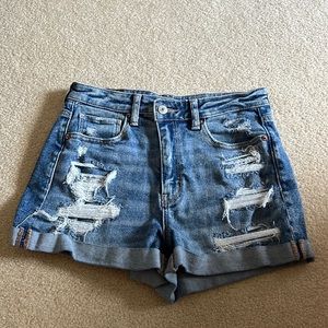 American eagle jean shorts